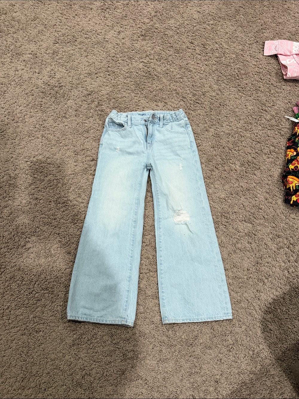 Old Navy Light Blue Wide Leg Jeans